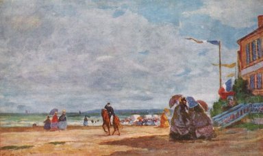 Strand In Trouville 1863