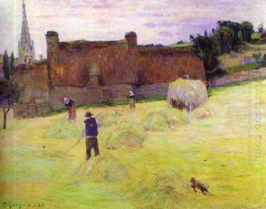 Haymaking Di Brittany 1888