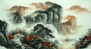 A small village - Chinese Painting