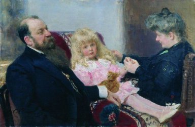 La famille Delarov Portrait 1906