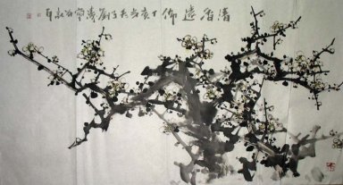 Plum - kinesisk målning