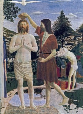 Baptismo de Cristo Detalhe 1450