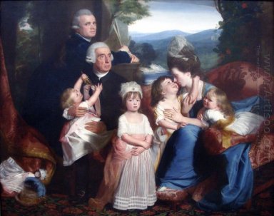 Портрет Familie Копли 1776