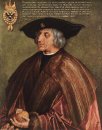 Porträt von Kaiser Maximilian I. 1518