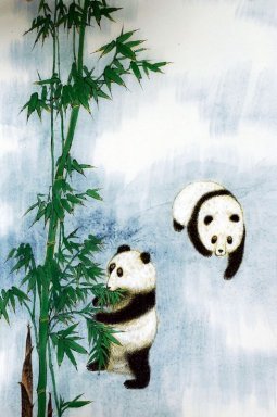 Panda - Chinees schilderij