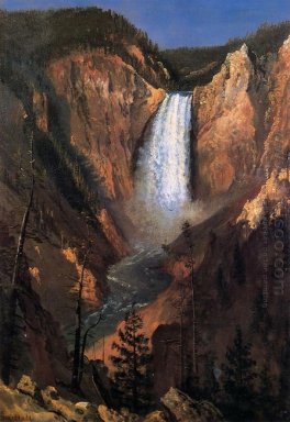 Onderste yellowstone falls 1881