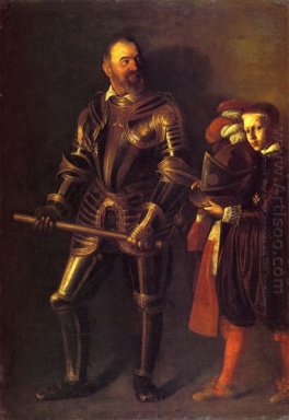 Portrait Of Alof De Wignacourt And His Page 1608