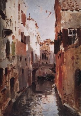 Canal In Venice 1890