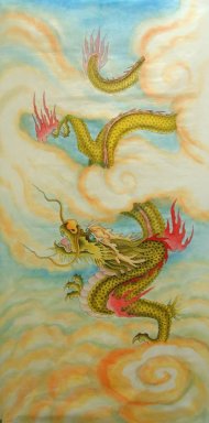 Dragon - Chinesische Malerei