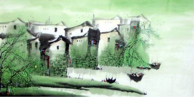 Acqua Township - Pittura cinese