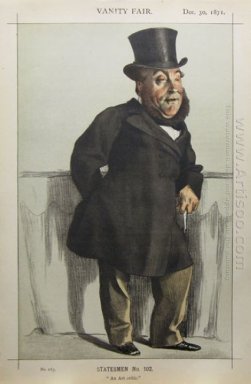 Caricature de William Henry Gregory