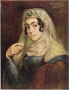 Um retrato de uma mulher Georgian