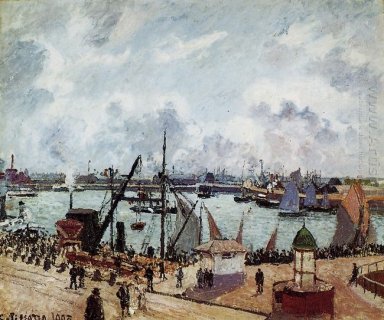 porto exterior de Le Havre 1903