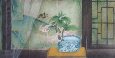 Цветы - Китайская живопись
