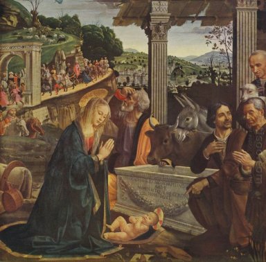 Adoration Of The Shepherds 1485