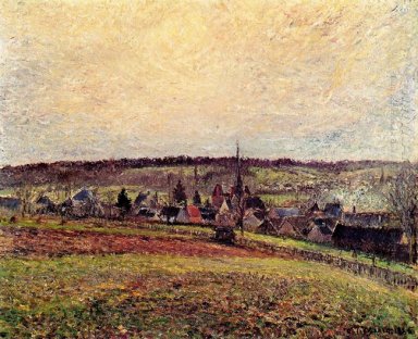 le village d\'Eragny 1885