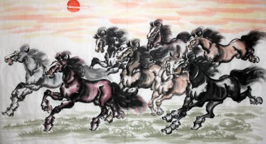 Horse - Peinture chinoise