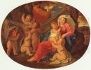 Sacra Famiglia con Angeli 1630