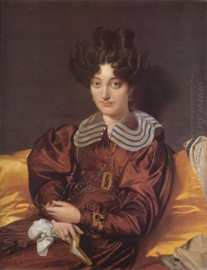 Portrait Of Madame Marcotte De Sainte Marie 1826