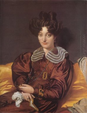 Stående av Madam Marcotte De Sainte Marie 1826