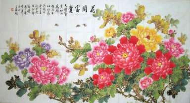 Peony - Pintura Chinesa