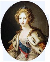 Elisabeth Alexeievna zarina de Rusia 1814