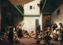 En judisk bröllop i Marocko 1841