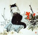 Cat - Pittura cinese