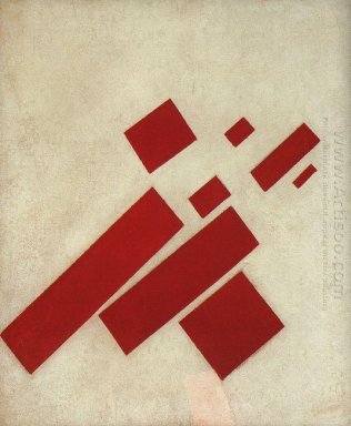 Suprematismus mit acht Rechtecke 1915