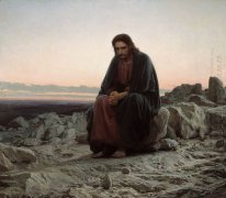 Cristo en el desierto 1872