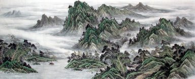 Montagne et de l\'eau - peinture chinoise