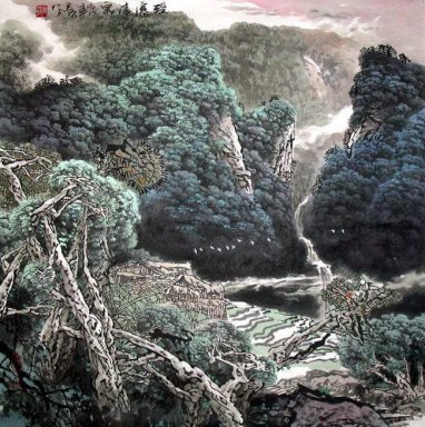 Bomen - Chinees schilderij