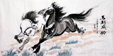 Horse - Peinture chinoise