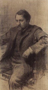 Stående av konstnären Valentin Serov 1901