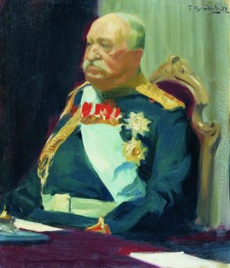 Porträt der Zählung N P Ignatieff 1902