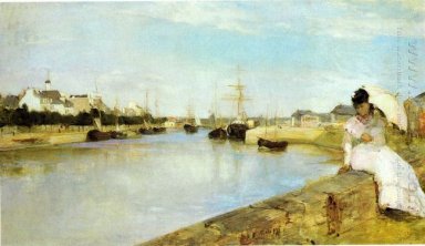 O porto em Lorient