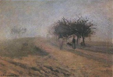 Туманное утро в Крей 1873