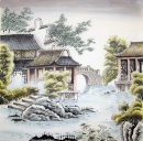 Bâtiment - Peinture chinoise