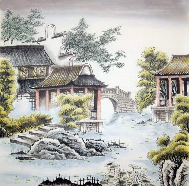 Edificio - la pintura china