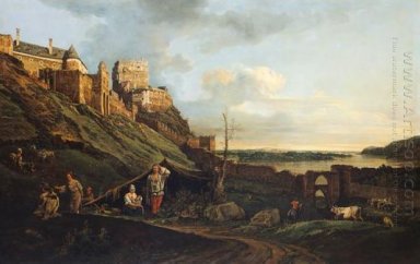 Die Ruinen von Theben auf dem Fluss März 1758