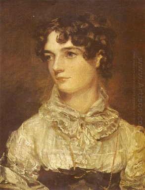 porträtt av maria Bicknell 1816