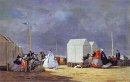 Naderend onweer 1864