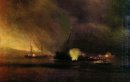Explosion av den tremastade Steamship I Sulin Den 27 september