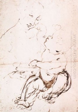 Study For The Madonna With The Fruit Bowl