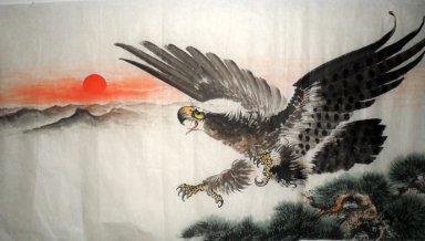 Eagle - Chinees schilderij