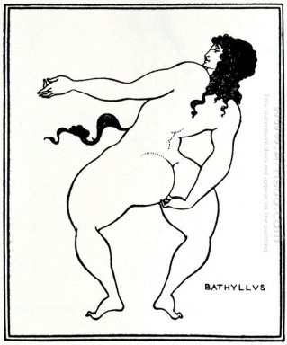 Bathyllus prendendo la posa