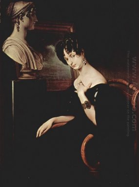 Portret van Cristina Di Belgiojoso Trivulzio 1832