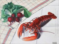 Still-life with Lobster and Radishes