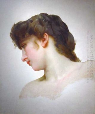 Head Study Of Female Face Blonde 1898 1