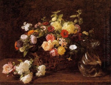 Korb der Blumen 1892